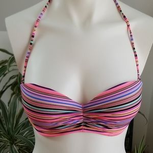 Victoria's Secret Strip Bandeau Pushup Bikini Top